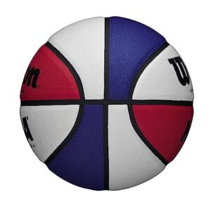 Wilson NCAA Replica Basketball - Size 7 - 29.5", Red/White/Blue