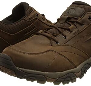 Merrell Men's Moab Adventure LACE Hiking Shoe, Dark Earth, 11.5