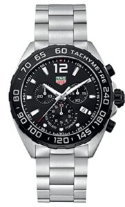 tag heuer mens formula 1 stainless steel chronograph watch