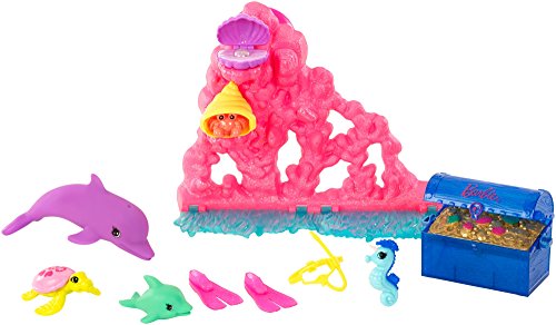 Barbie Dolphin Magic Ocean Treasure Playset