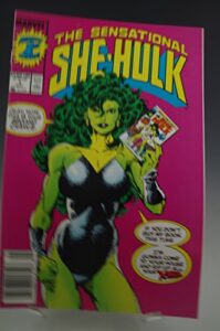 she hulk #1 the sensational marvel comics book 1991