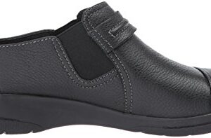 Clarks Women's Cheyn Madi Loafer, Black Tumbled Leather, 8.5 M US