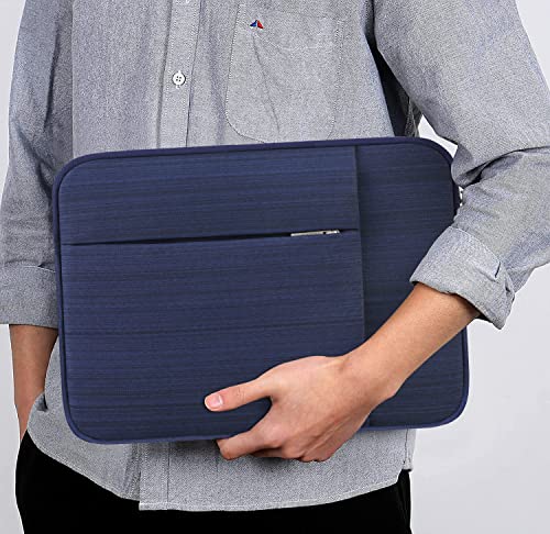 Lacdo Laptop Sleeve Case for 14 inch New MacBook Pro M2 / M1 Pro Max A2779 A2442 2023-2021, 13.5 inch Microsoft Surface Laptop 5 4 3 2 1/13.5" Surface Book 3 2 1 Computer Bag Water Resistant, Blue