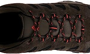 Columbia Mens Crestwood Hiking Shoe Breathable, High-Traction Grip, Camo Brown, Heatwave, 14 US