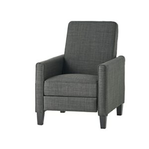 great deal furniture lucas grey recliner club chair