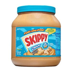 skippy creamy peanut butter, 64 ounce