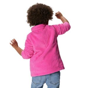 Columbia unisex-baby Benton Springs Fleece Jacket, Pink Ice, 2T