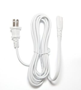 omnihil 8 feet ac power cord compatible with bose wave radio awr1g1 awr1-1w awr11w lifestyle sa2 (white)