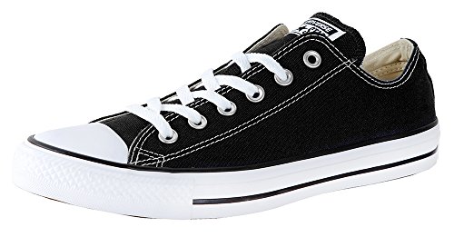 Converse Unisex Chuck Taylor All Star Ox Low Top Classic Black/White,. Sneakers - 8.5 B(M) US Women / 6.5 D(M) US Men