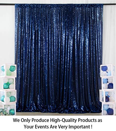 ShinyBeauty PHOTOBOOTH Background Best Choice-4FTx7FT-Sequin backdrops, Sequin Fabric,Wedding backdrops,Rust Backdrop,Sequin Curtains,Photography Backdrop (Buy it Now) (4FTx7FT, Navy Blue)