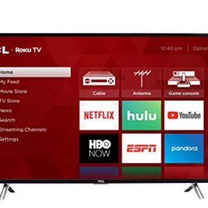 TCL 32S305 32-Inch 720p Roku Smart LED TV (2017 Model)