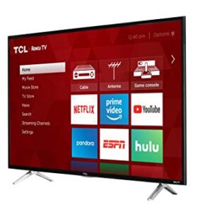 TCL 32S305 32-Inch 720p Roku Smart LED TV (2017 Model)