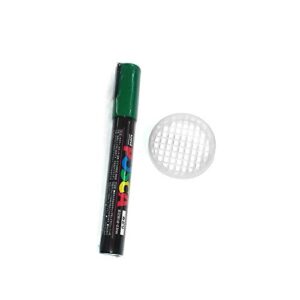 Posca Queen bee GREEN color marking pen non-toxic pc5m & push in queen cage