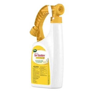 Scotts Liquid Turf Builder with Plus 2 Weed Control, Liquid Weed Killer and Fertilizer, 32 fl. oz.