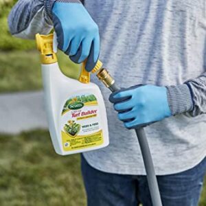 Scotts Liquid Turf Builder with Plus 2 Weed Control, Liquid Weed Killer and Fertilizer, 32 fl. oz.