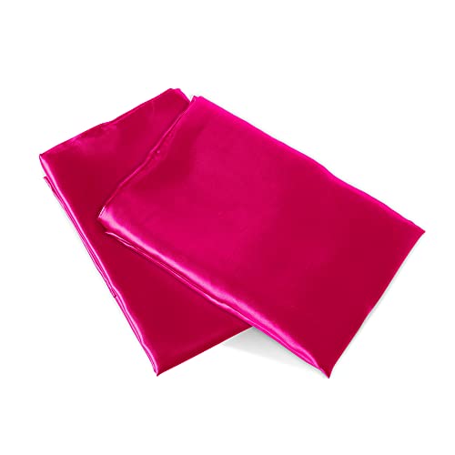 Morning Glamour 2 Pack Signature Box Pillowcases, Fuschia