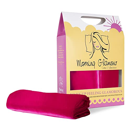 Morning Glamour 2 Pack Signature Box Pillowcases, Fuschia