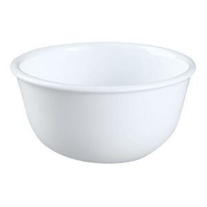 corelle livingware winter frost white 11-oz dessert bowl (set of 4) by corelle coordinates