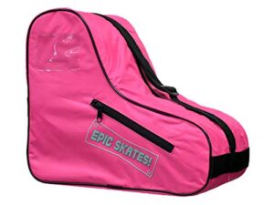 epic skates standard pink skate bag, one size