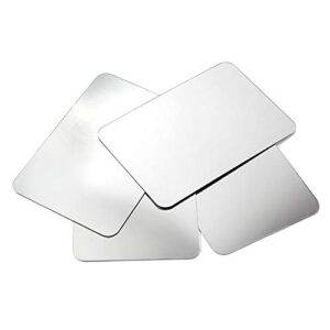 hand2mind Plastic Mirrors, 4" x 6" (Pack of 4)