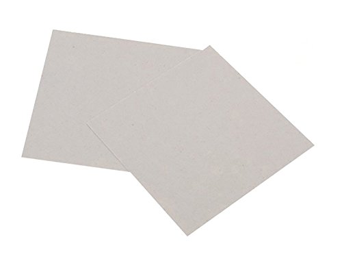 GZFY 15cm x 15cm 6 x 6 Inch Microwave Oven Repairing Part Mica Plates Sheets 2 pieces