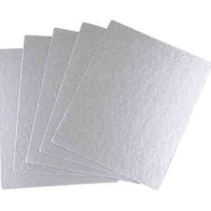 GZFY 15cm x 15cm 6 x 6 Inch Microwave Oven Repairing Part Mica Plates Sheets 2 pieces