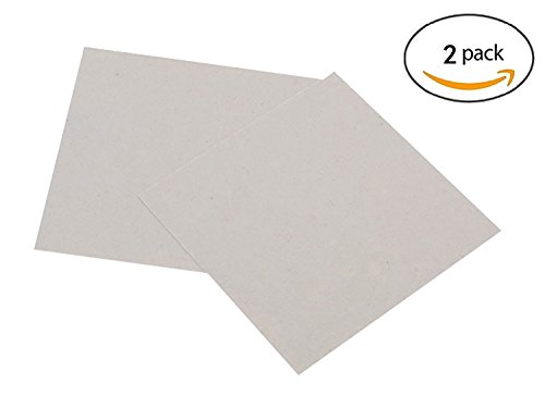 GZFY 15cm x 15cm 6 x 6 Inch Microwave Oven Repairing Part Mica Plates Sheets 2 pieces