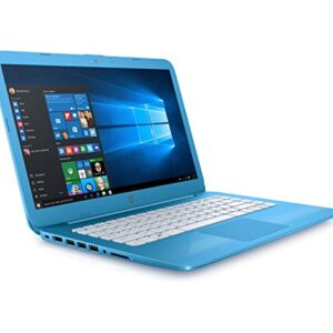 HP Stream - 14-ax010nr 14" Aqua Blue Laptop - Intel Celeron - 4GB RAM - 32GB eMMC (Renewed)