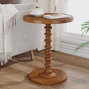 acme furniture acme acton side table, walnut, one size