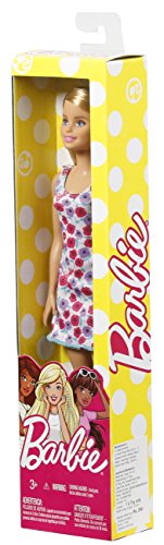 Barbie Doll - White Background Dress