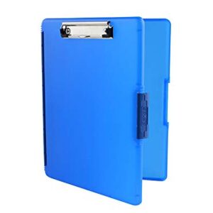 Dexas 3517-J2728 Slimcase 2 Storage Clipboard with Side Opening, Royal Blue