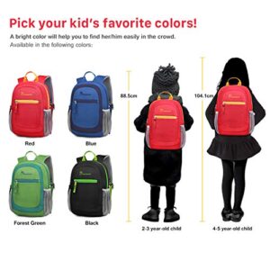 MOUNTAINTOP Kids Toddler Backpack for Boys Girls Preschool Kindergarten Bag