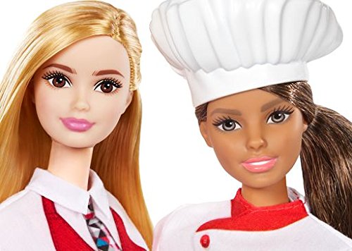 Barbie Chef & Waiter Dolls