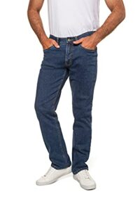 jp 1880 menswear big & tall plus size l-8xl comfort fit stretch jeans blue stone 27 708068 91