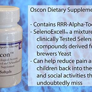 Oscon 60 ct - RRR-a-tocopherol & Selenium Nutraceutical Supplement