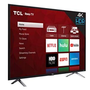 TCL 43" Class 4-Series 4K UHD HDR Roku 2017 Smart TV - 43S405