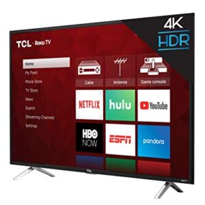 TCL 43" Class 4-Series 4K UHD HDR Roku 2017 Smart TV - 43S405