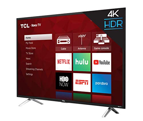 TCL 43" Class 4-Series 4K UHD HDR Roku 2017 Smart TV - 43S405