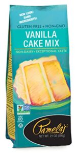 pamela's products gluten free cake mix vanilla -- 21 oz - 2 pc