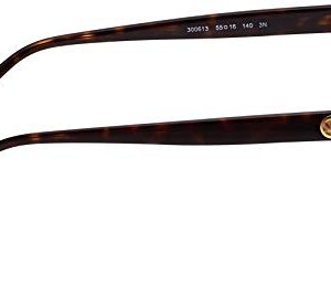 Michael Kors Jan MK2045 55mm Dark Tortoise Acetate/Brown Gradient One Size sunglasses womens