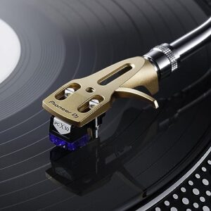 Pioneer DJ PC-HS01-N - Professional Pioneer DJ branded headshell for turntable (gold)