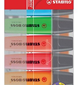 Stabilo Boss Original Highlighters 1x6 Boss Originals + 1x6 Boss Original Pastels