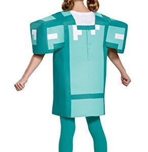 Armor Classic Minecraft Costume, Blue, Large (10-12)