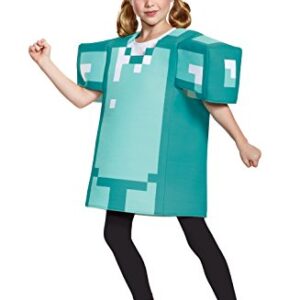 Armor Classic Minecraft Costume, Blue, Large (10-12)