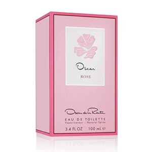 Oscar de la Renta Oscar Collection Rose Eau de Toilette Perfume Spray for Women, 3.4 Fl. Oz.