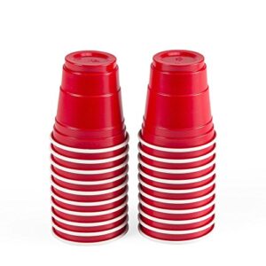 2oz MINI RED PARTY CUPS 100 total (5 packs of 20) Perfect for Liquor Shots