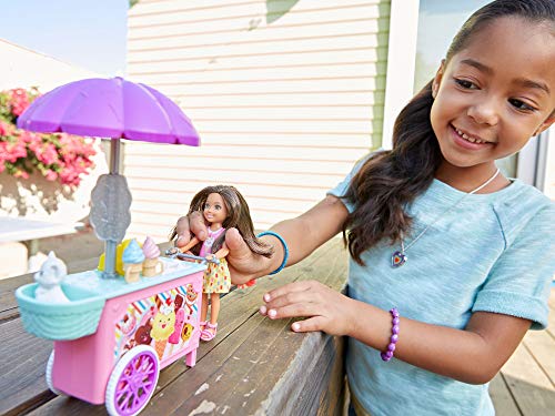 Barbie Club Chelsea Ice Cream Cart Doll & Playset