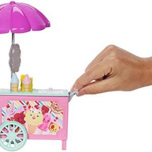 Barbie Club Chelsea Ice Cream Cart Doll & Playset