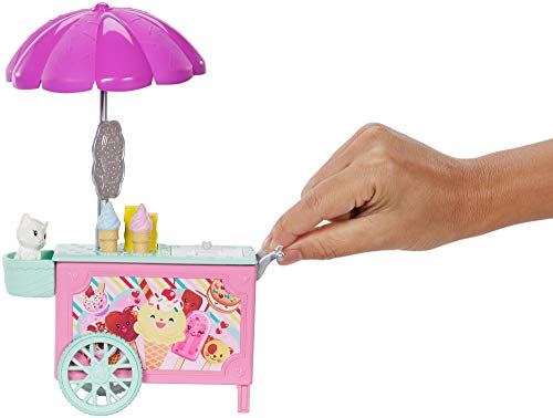 Barbie Club Chelsea Ice Cream Cart Doll & Playset