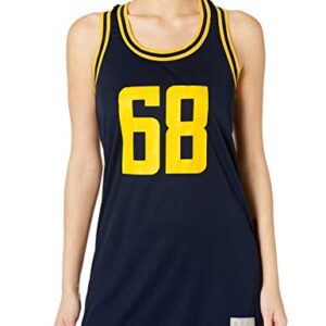 nuyu Women's Uc Berkeley-Racerback Dress, Navy, XL